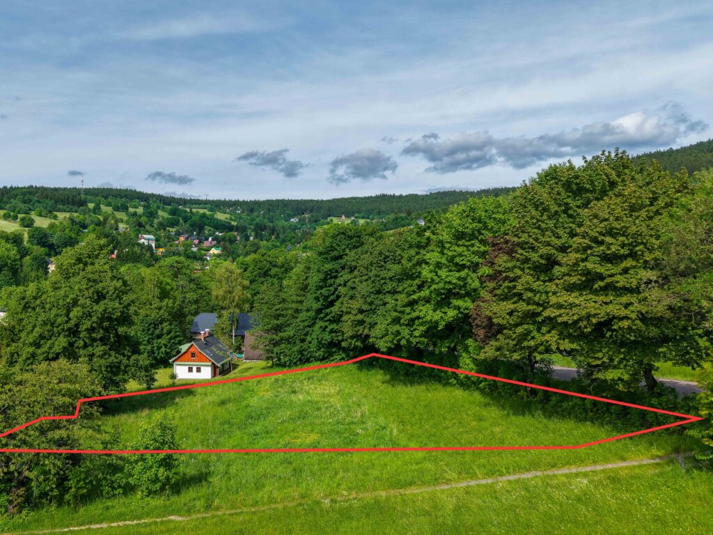 Prodej stavebního pozemku 983 m² Čenkovice